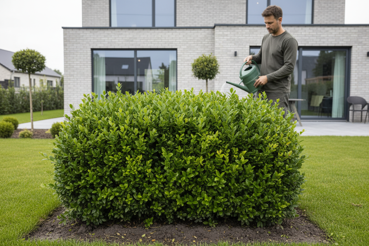 Hecke bewässern: richtig gießen mit Tropfschlauch und Bewässerungssystem