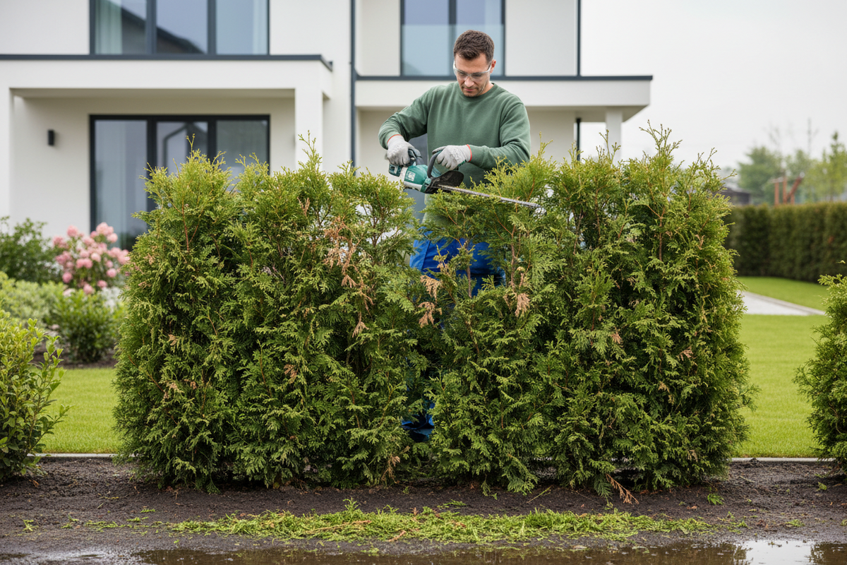 Zypressen schneiden: Wann & wie richtig die Hecke trimmen