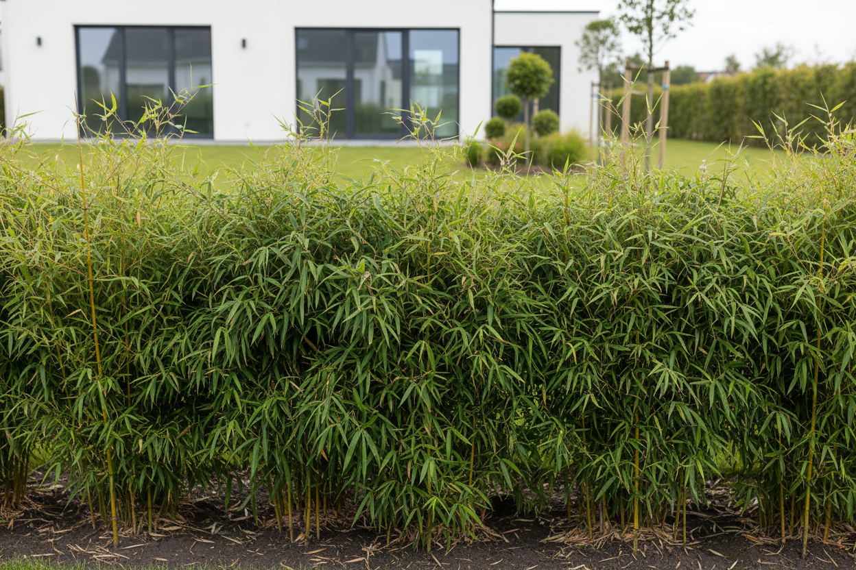 Immergrune Hecke Ungiftig