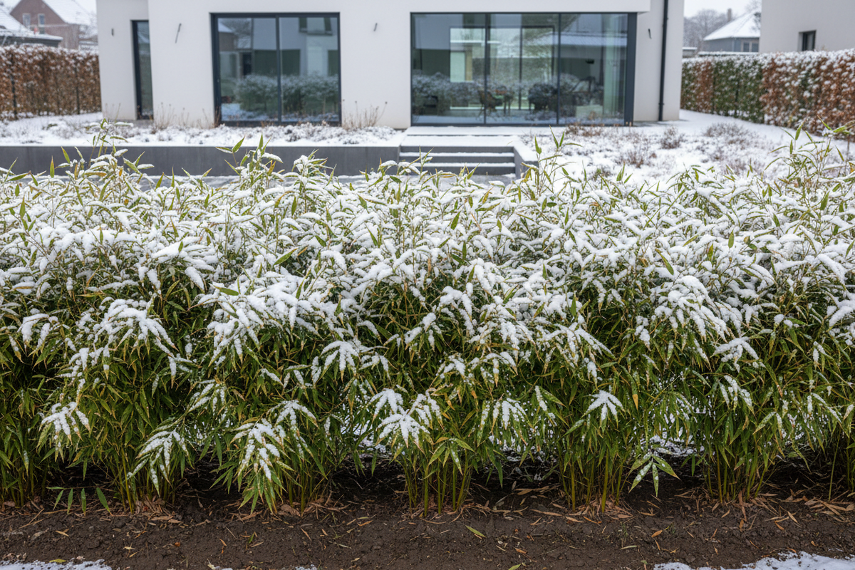 Bambus winterhart: beste Sorten bis −25 °C für frostresistenz