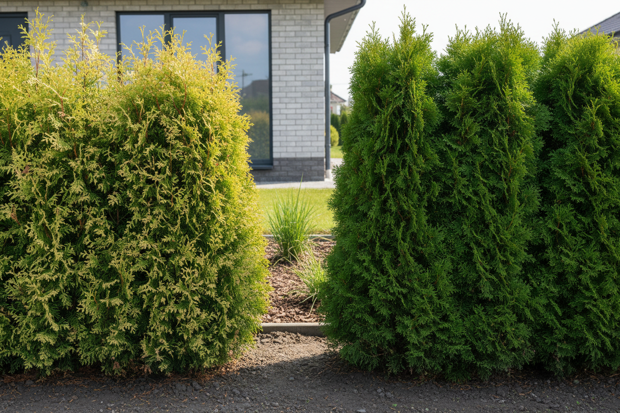 Thuja Sorten für Hecken: Unterschiede, Vorteile & Auswahlhilfe