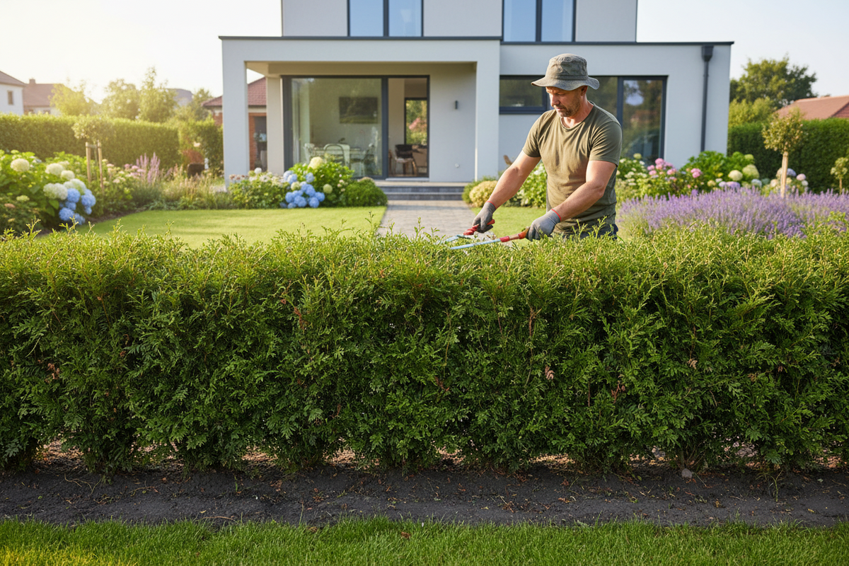 Thuja Pflege: Die besten Tipps für deine Lebensbaum Hecke