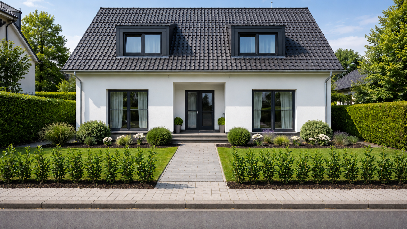 Prunuslaurocerasus_Elly_frischgepflanzteHecke