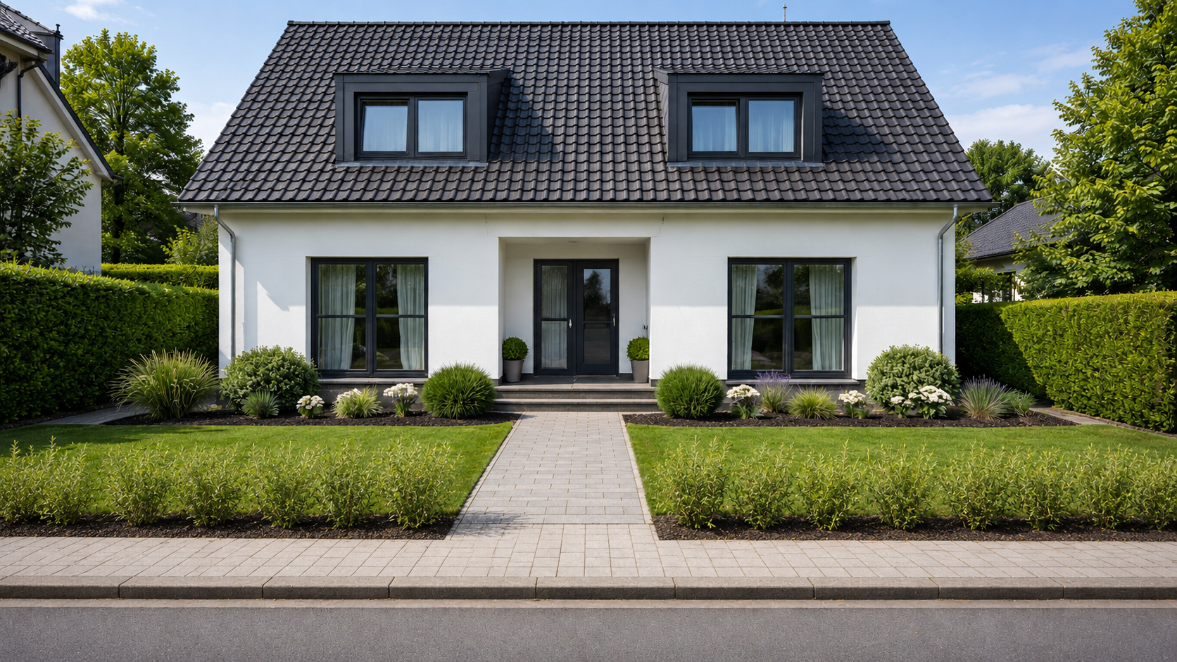 Spiraeaxcinerea_Grefsheim_frischgepflanzteHecke