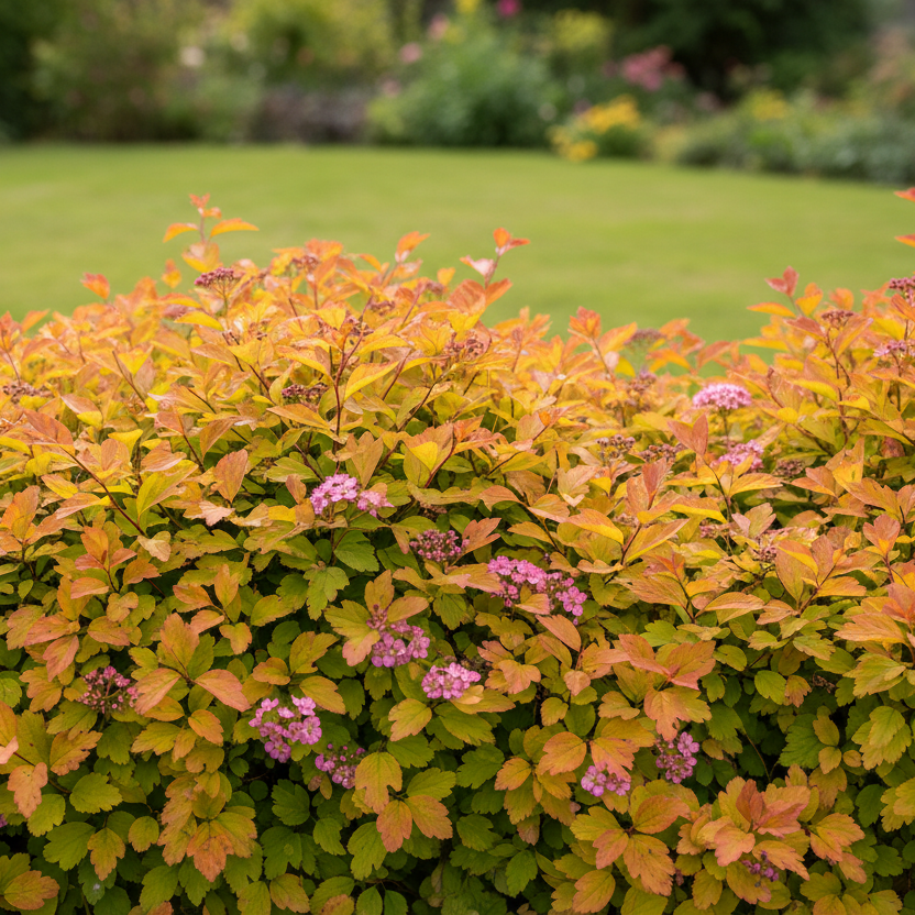 Spirea japonica Goldflame