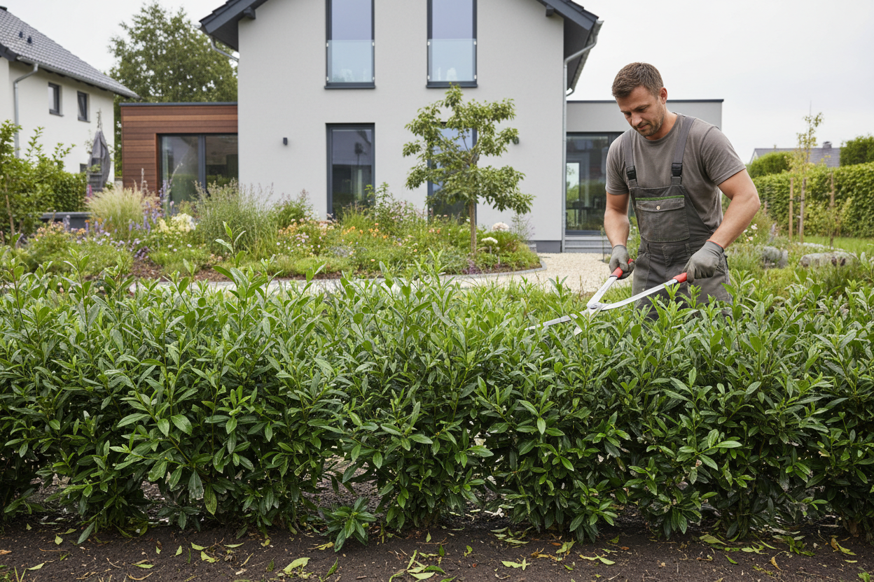 Ligusterhecke Pflege: Gießen, Düngen & Wachstum fördern