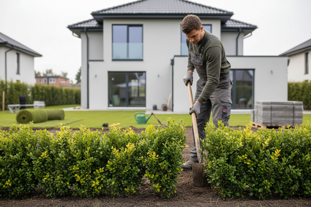 Buchsbaum Hecke pflanzen: Anleitung, Abstand, beste Zeit