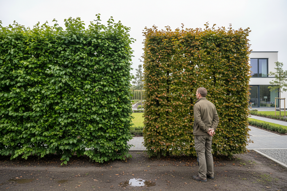 Hainbuche vs. Rotbuche: Unterschiede und welche ist besser für die Hecke?