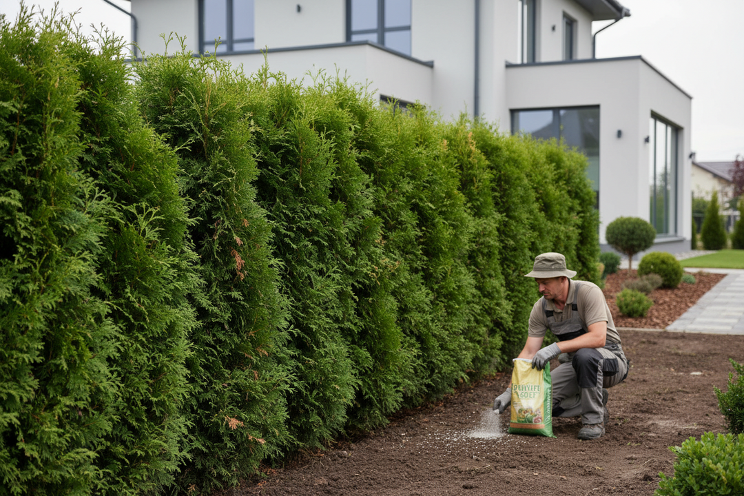 Hecke düngen: Wann, womit und der richtige Zeitpunkt