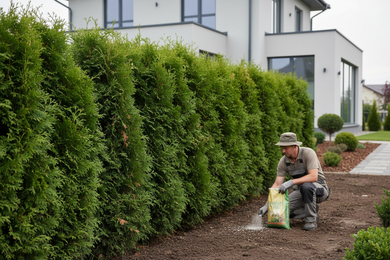 Hecke düngen: Wann, womit und der richtige Zeitpunkt