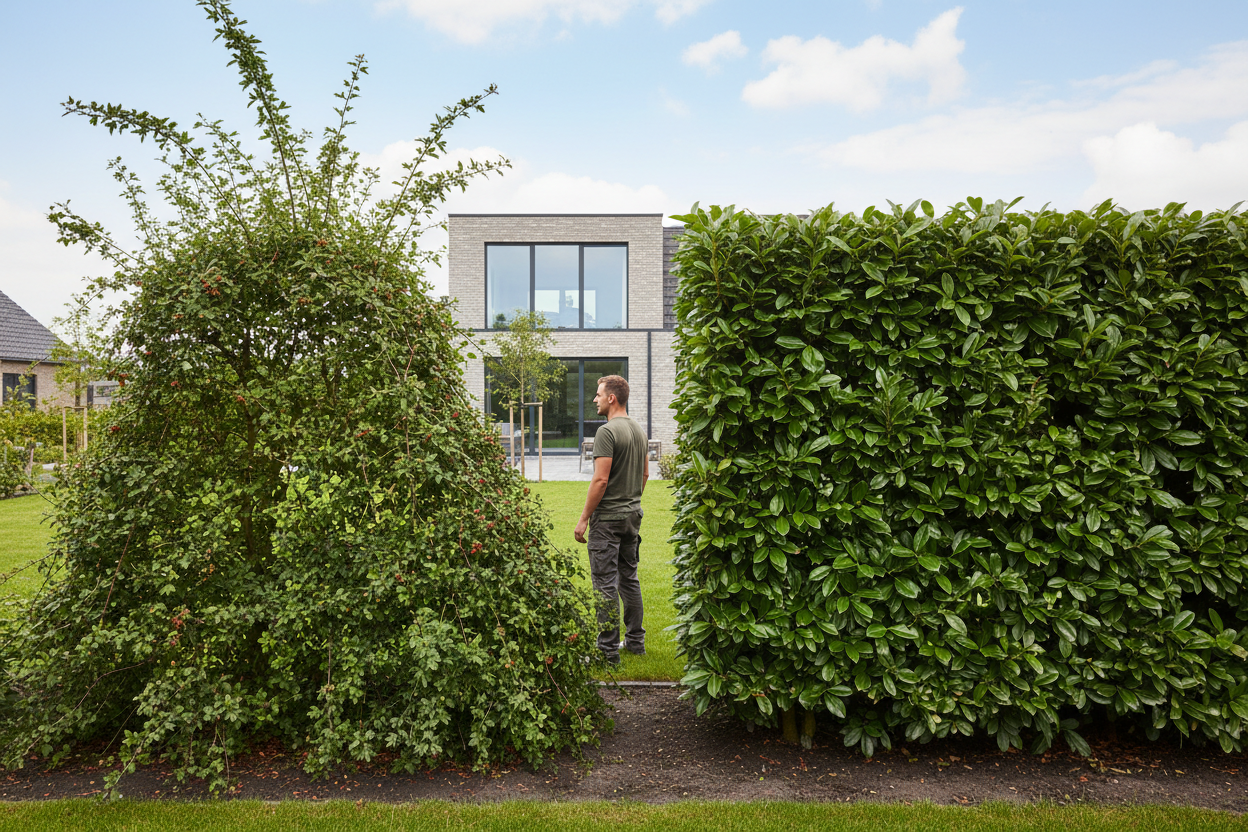 Naturnahe vs. klassische Hecke – Unterschiede, Vorteile und Nachteile