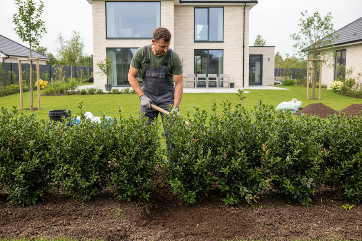 Ilex Hecke pflanzen: Anleitung, Zeitpunkt & Abstand
